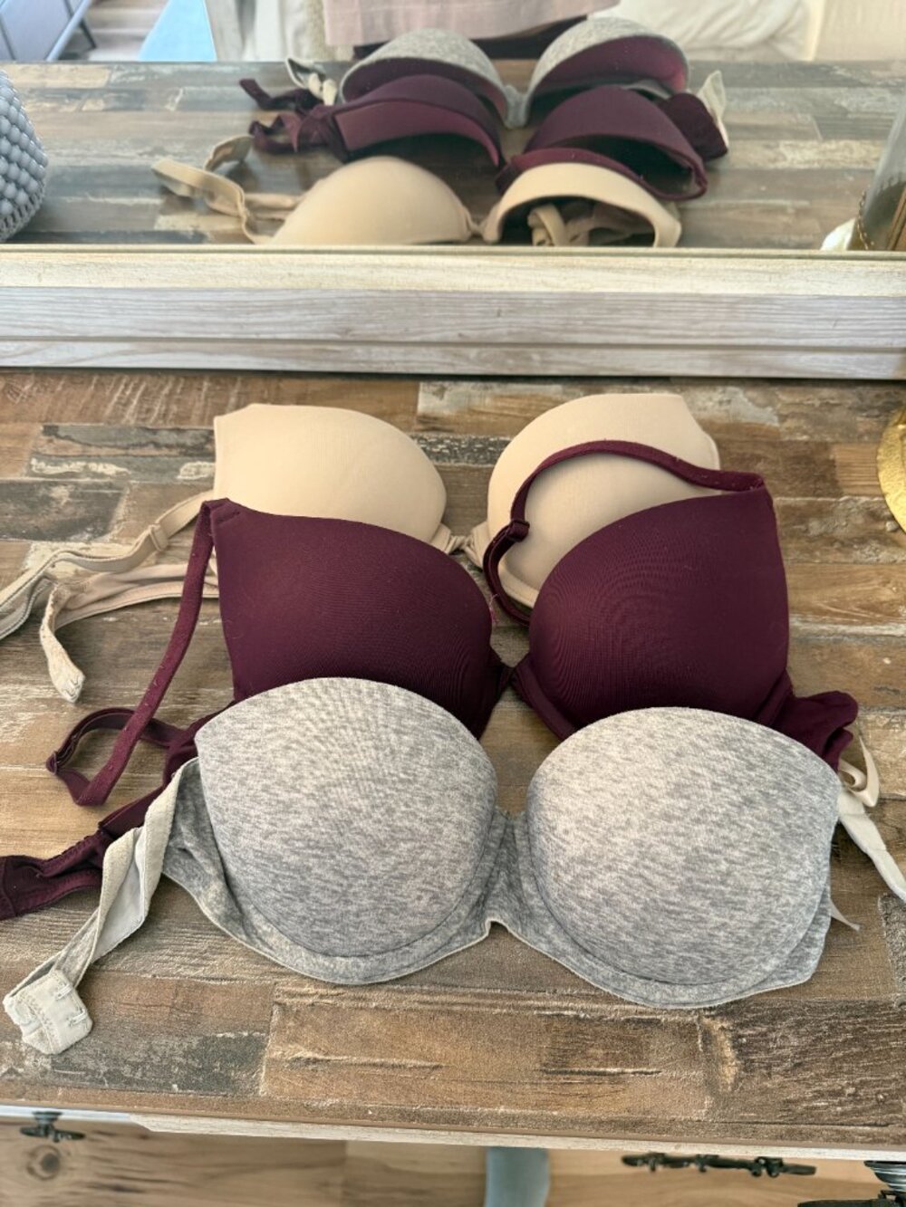 3 VS PINK Bras Size 32B - Great Everyday Bras
